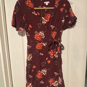 Xhilaration XS mini wrap dress